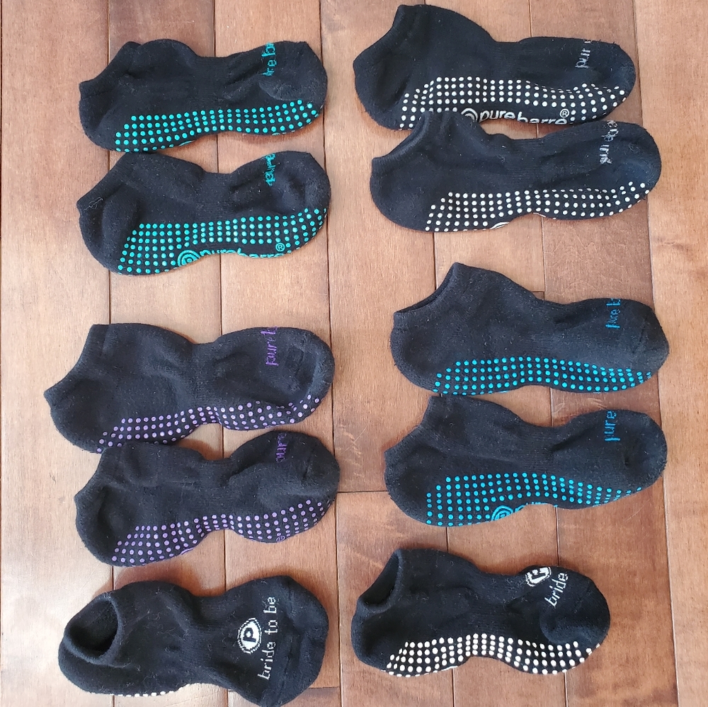 Pure barr sticky socks lot size medium